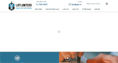 Desktop Screenshot of luatgiaiphong.com